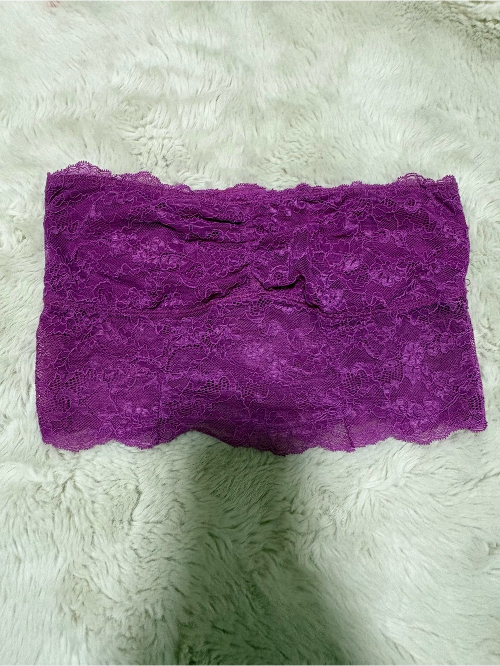 American Eagle Outfitters Purple Lace Bandeau Bralette